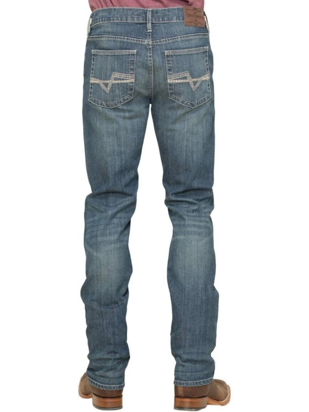 Men's Straight Leg Jeans - Classic Fit, Comfortable Denim, Versatile Style